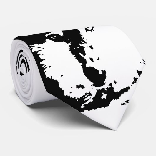 Pop Art Wolf Cravates (Roulé)