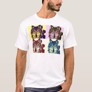 Pop Art Wolf T-shirt