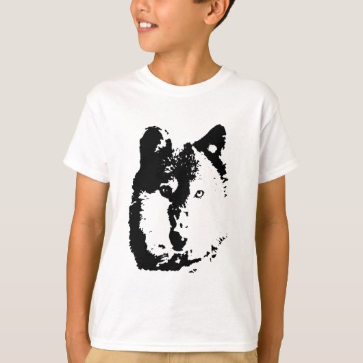 Pop Art Wolf T-shirt (Voorkant)