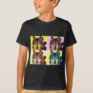 Pop Art Wolf T-shirt