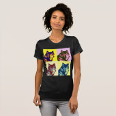 Pop Art Wolf T-shirt (Voorkant volledig)