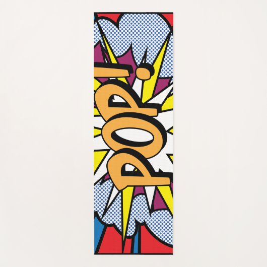 Pop Art Yoga Mat (Voorkant)