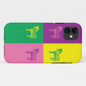 Pop Art Zebra Coque-Mate coque iphone (Dos (Horizontal))
