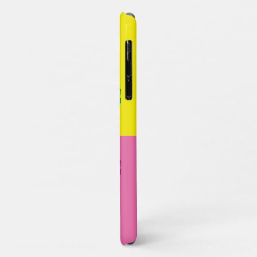 Pop Art Zebra Coque-Mate coque iphone (Dos/Gauche)