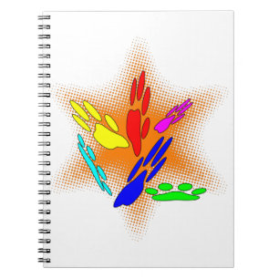 Pop-artpagina's Notitieboek