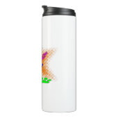 Pop-artpagina's Thermosbeker (Geroteerd rechts)