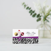 Pop Baker Visitekaartje (Staand voorkant)