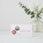 Pop bakkerijverpakking Decorator Visitekaartje (Staand voorkant)