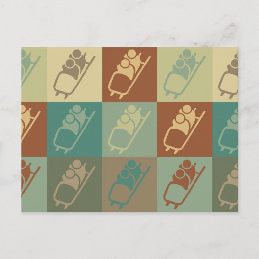 Pop-boeteskunst Briefkaart (Voorkant)