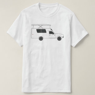 pop boven chinese camper t-shirt