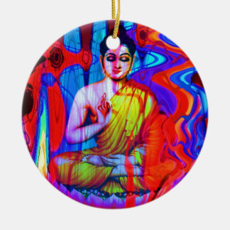 Pop Buddha Keramisch Ornament