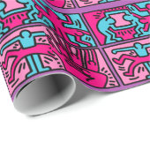 pop cadeaupapier (Rol Hoek)