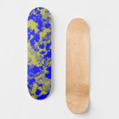 Pop Camo Kunst Skateboard (Voorkant)