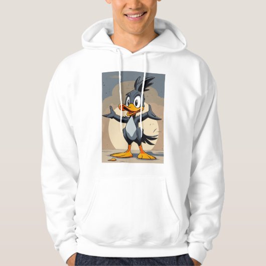 Pop Cartoons Design T-Shirt: Een leuke en stijlvol Hoodie (Voorkant)