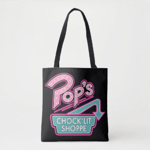 Pop Chock'Lit Shoppe Pink Logo Draagtas
