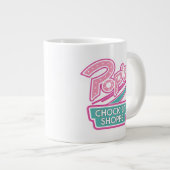 Pop Chock'Lit Shoppe Pink Logo Extra Grote Beker (Voorkant rechts)