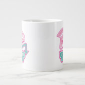 Pop Chock'Lit Shoppe Pink Logo Extra Grote Beker (Voorkant)