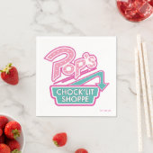 Pop Chock'Lit Shoppe Pink Logo Servet (Insitu)