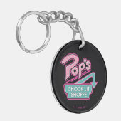 Pop Chock'Lit Shoppe Pink Logo Sleutelhanger (Voorkant Links)