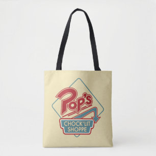 Pop Chock'Lit Shoppe Red Logo Draagtas
