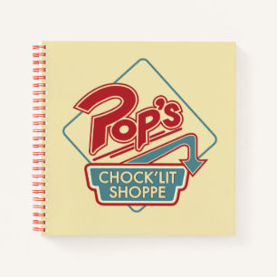 Pop Chock'Lit Shoppe Red Logo Notitieboek