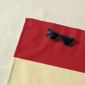 Pop Chock'Lit Shoppe Red Logo Strandlaken (In situ)