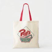 Pop Chock'Lit Shoppe Red Logo Tote Bag (Voorkant)
