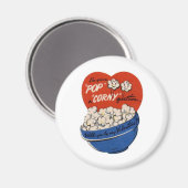 Pop "Corny" Valentijn Magneet (Voorkant / Achterkant)