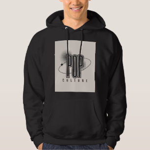 Pop Culture Grafische Hoodie Retro Esthetiek