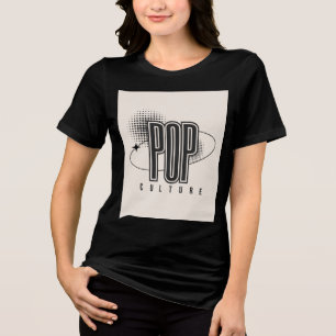Pop Culture Grafische T-shirt Retro Typography T