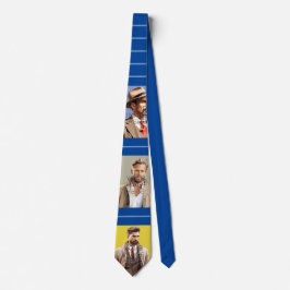 Pop cultuur signable foto persoonlijke aangepaste stropdas