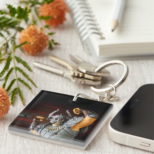 Pop Cultuur Speelgoed Fotografie ontworpen Sleutelhanger (Voorkant Rechts)