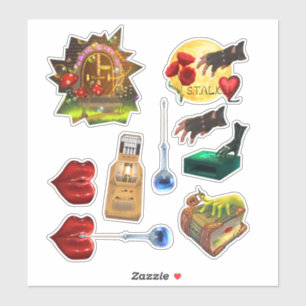 Pop cultuur stickers met Dune 2 Stalker 2 Magic
