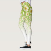 Pop Daisy White Leggings (Links)