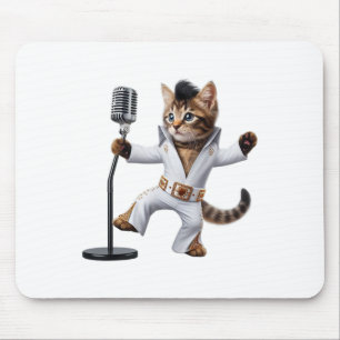 Pop Dancing Cat is het icoon van rockmuziek en Pop Muismat