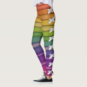 Pop de Couleur : Styles de Legging à la Mode (Gauche)