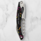 Pop de kurk en vieren kurkentrekker (Achterkant)