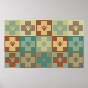 Pop diergeneeskunde poster