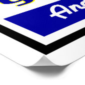 Pop Diner Retro Restaurant Print (Hoek)