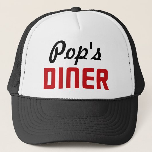 Pop Diner Trucker Pet (Voorkant)