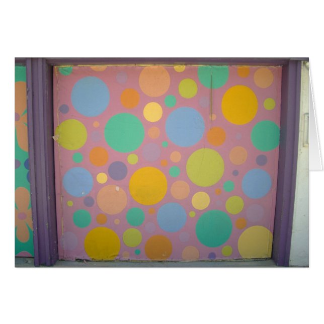 Pop Dot Garage-deur (Voorkant Horizontaal)