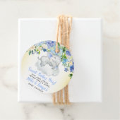 Pop et applaudissez des étiquettes de baby shower (En situation)