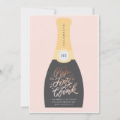 Pop Fizz Clink| Invitation de la fête du Nouvel An (Devant)