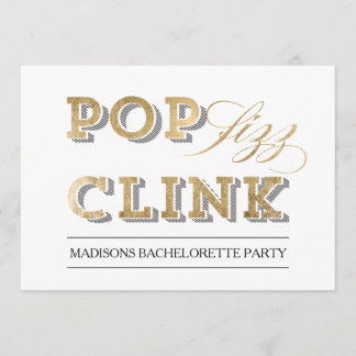 Pop Fizz Clink Party Uitnodiging