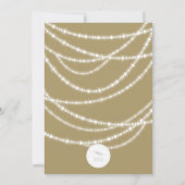 Pop Fizz Clink Sparkles Chic Vakantie Feest Uitnod Kaart (Achterkant)