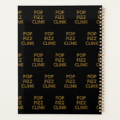 Pop Fizz Clink Typographie moderne Réveillon du No (Dos)