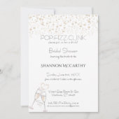 Pop Fizz Clink Vrijgezellenfeest Uitnodiging (Voorkant)