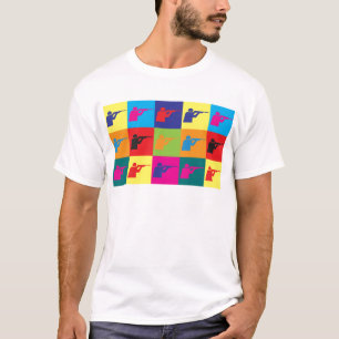 Pop foto's t-shirt