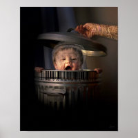 Pop gaat de Weasel Print