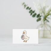 Pop Gans Visitekaartje (Staand voorkant)